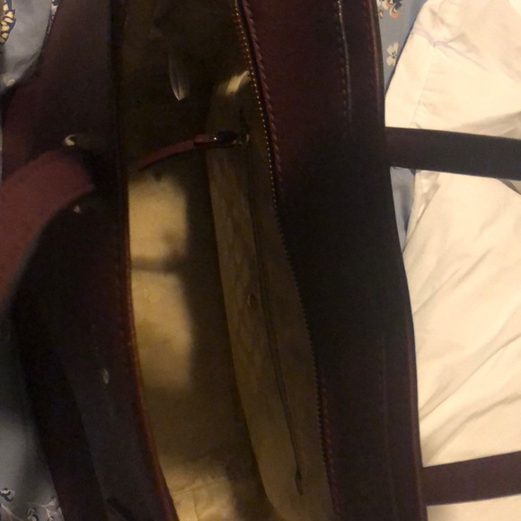 Kate spade satchel in oxblood burgundy